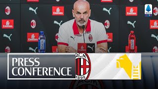 Pre-match press conference Pioli