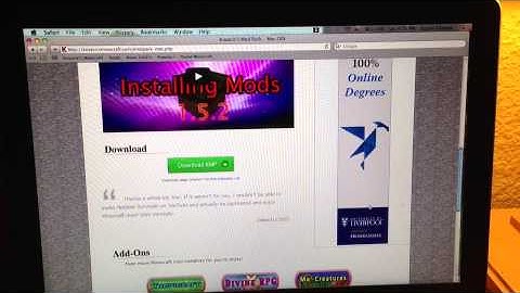 How to install Kovacics Mod Pack for a mac