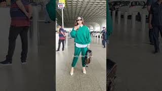 Miss Universe 2021 Harnaaz Kaur Sandhu Spotted At Mumbai Airport