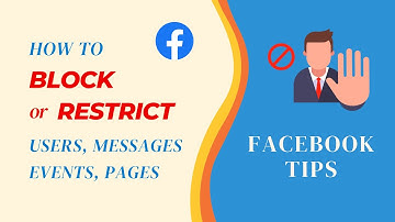 #facebook  How to Block or Restrict Users, Messages, Event Invites, Apps, Pages on Facebook