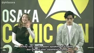 Mackenyu praised Emily’s Japanese: “She’s practically Japanese!”