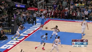 2Nd Quarter, One Box Video Sacramento Kings Vs. Cleveland Cavaliers