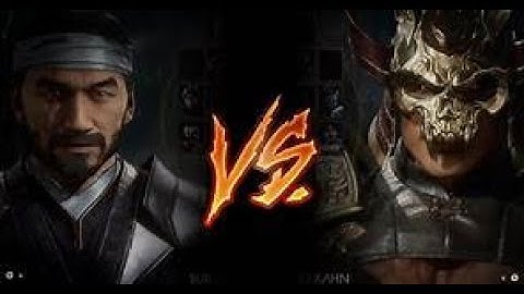 Mortal Kombat 11 Sub-zero VS Shao Kahn (VERY HARD)