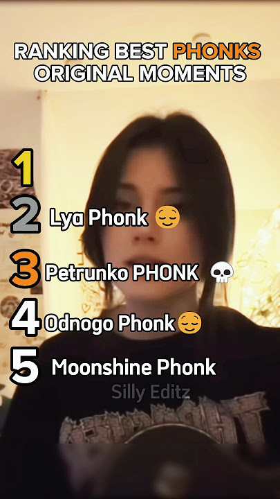Ranking the Best Original Phonks.