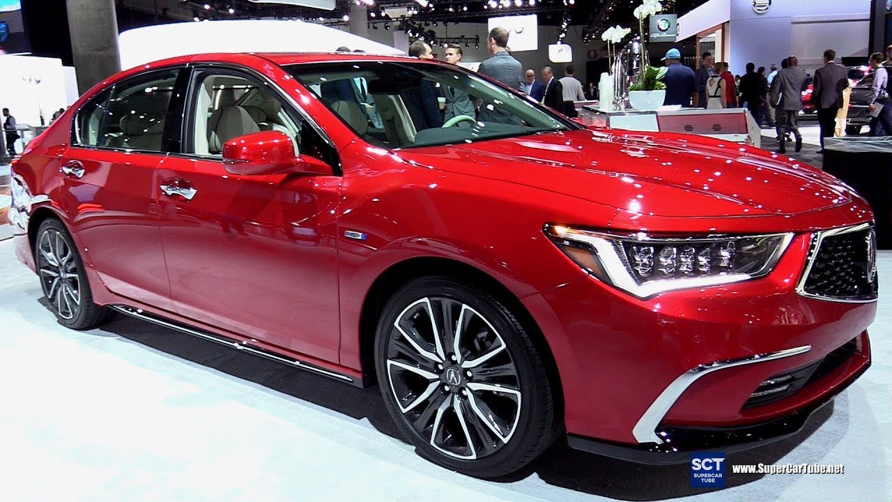 2018 Acura Rlx Sport Hybrid Exterior And Interior Walkaround 2017 La Auto Show