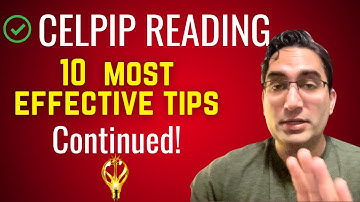 PART 2: CELPIP Reading Top 10 Strategies For Parts 3 and 4 Reading!
