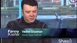 Vadim Gluzman with Fanny Kiefer Part 2 of 2
World Class Violinist, Vadim Gluzman, speaks with Fanny Kiefer about his life in music. Vadim was in Vancouver to perform with the VSO. Vadim Gluzman with Fanny Kiefer Part 2 of 2