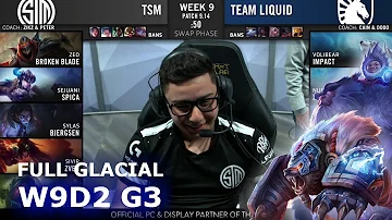 TSM vs TL | Week 9 Day 2 S9 LCS Summer 2019 | TSM vs Team Liquid W9D2