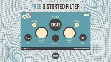 FREE Filter/Distortion VST Plugin - BPB Dirty Filter Plus