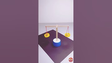 DIY Balance Scale for Kids | Easy Craft with Bottle Lids & Popsicle Sticks | KidiesTime7