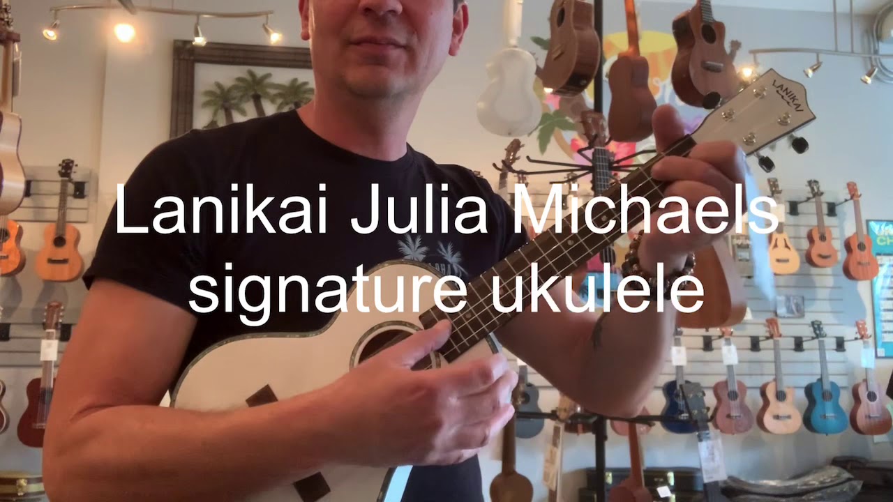 Yourelia♪ Lanikai JMS-AWT2 Julia Michaels Signature Tenor Ukulele w/Case