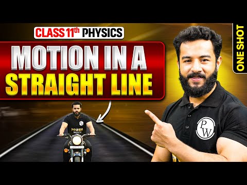 Motion in a Straight Line Class 11 in One Shot | All Concepts, Tricks & PYQs | PB NEET 2026 Series