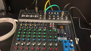 How To Setup YAMAHA MG12XU USB MIXER
