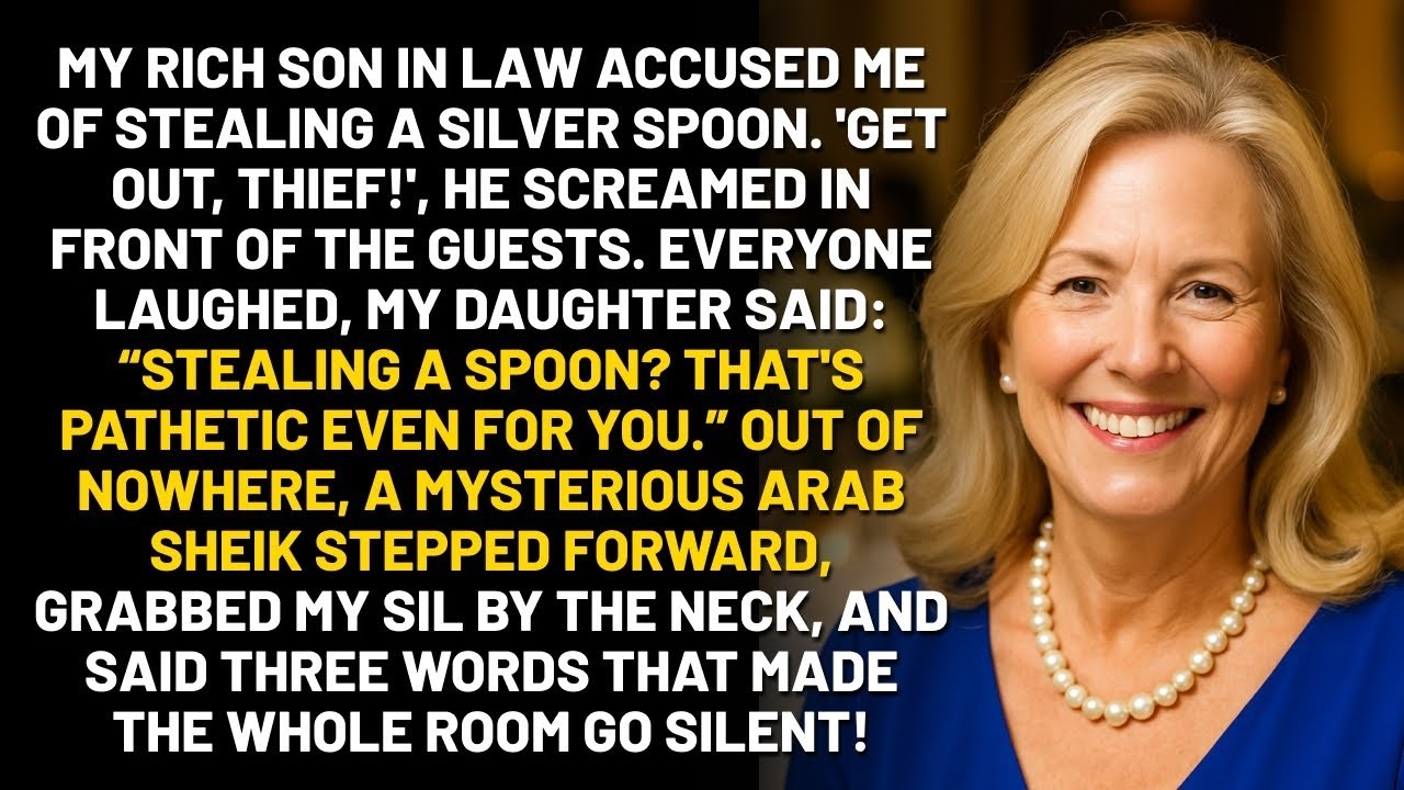 My Rich Son in Law Accused Me Of Stealing A Spoon  The Butler Stepped Forward And Said Four Words