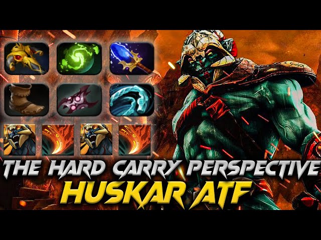 ATF - Huskar The Hard Carry MVP !!! Dota 2 Pro Full Gameplay 7.35D Patch class=