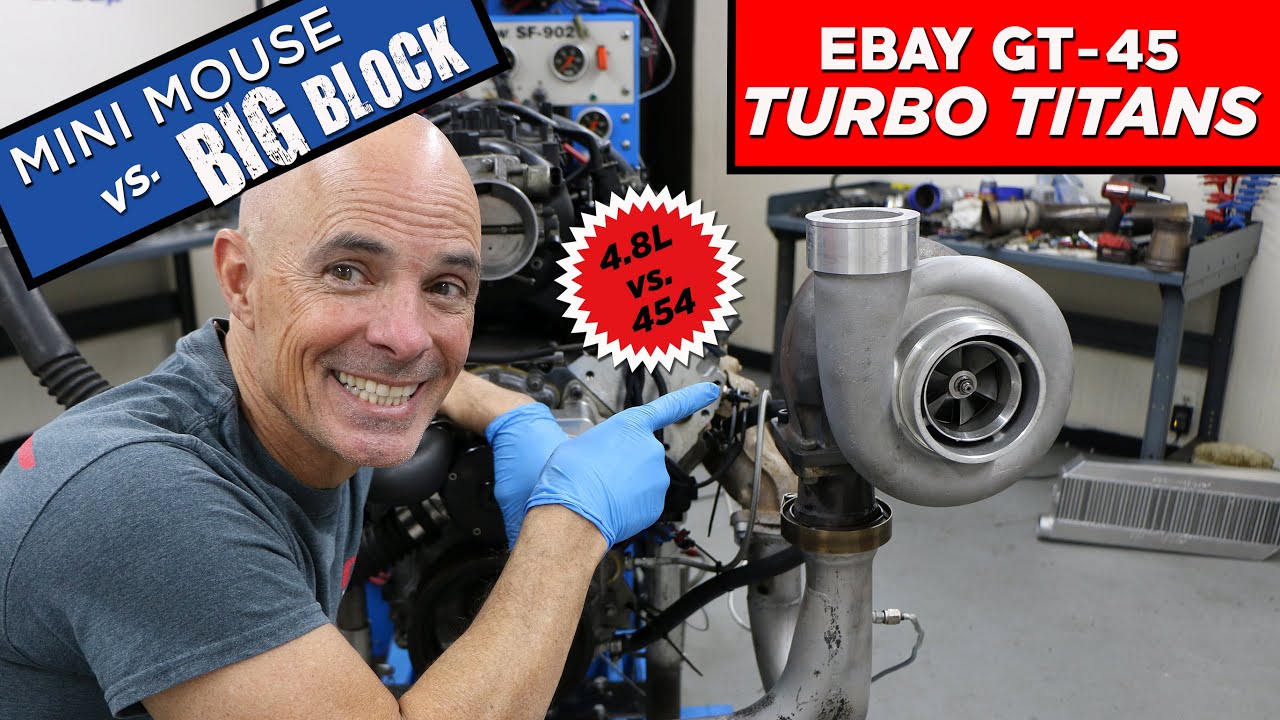 Ebay Turbo Titans 4 8l Vs 454 Full Results Youtube