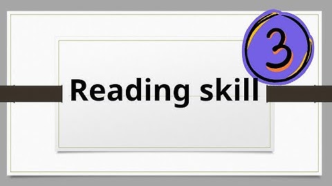 شرحReading skill مهاره القراءه بكل تفاصيلها الرخصه المهنيه معلمين تخصص لغه انجليزيهMethodology