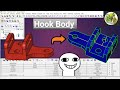 How to Hex Mesh in HyperMesh 2019 legacy version [step by step process] Part C (Hook Body)