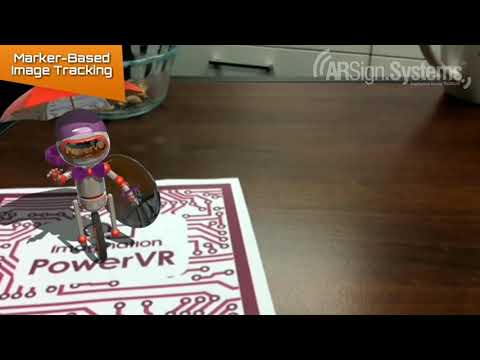 Marker-based Augmented Reality Image Tracking