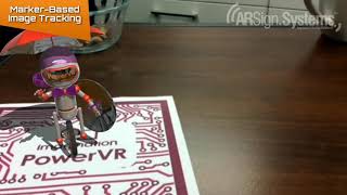Marker-based Augmented Reality Image Tracking
