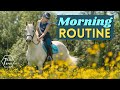 Morning routine of an equestrian summer 2022 this esme ad