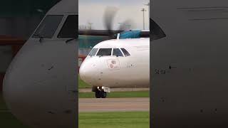 Beautiful ATR72 Departure 💚 Beautiful ATR72 Departure 💚