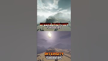 Insanity vs Spooklementary | Shader Comparison #5 #shorts