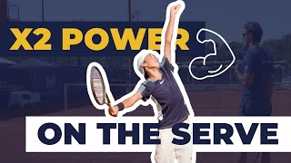 Effortless power on the serve | Tennis lesson with Svit Suljic