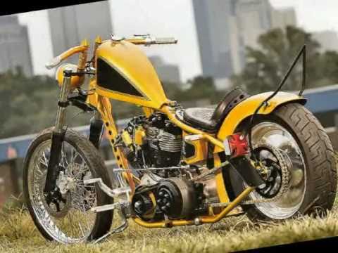 Gangster Choppers Presents the "Fools Gold" bike.