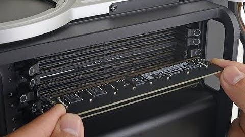 Mac Pro 2019 RAM Module Replacement