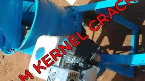 Palm kernel cracking machine design