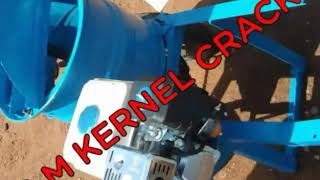 Palm kernel cracking machine design