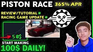 HOW TO MAKE 100$ DAILY w/ PISTON RACE... (1% DAILY tutorial)
