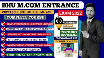 SONIA RAJAK M.COM QUALIFIER | JOIN OUR COMPLETE COURSE CUCET BHU B.COM, M.COM ENTRANCE & NTA NET/JRF