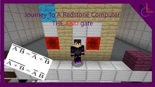 Journey to A Redstone computer 6 --- The AND gate and DeMorgan's Theorem