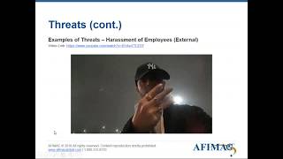 Ask the Expert Webinar Series Workplace Threats and High Risk Terminations