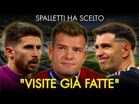 Video CLAMOROSO JUVENTUS HA GIÀ SVOLTO LE VISITE MEDICHE NEGLI USA ?? SPALLETTI VUOLE IL DIBU MARTINEZ