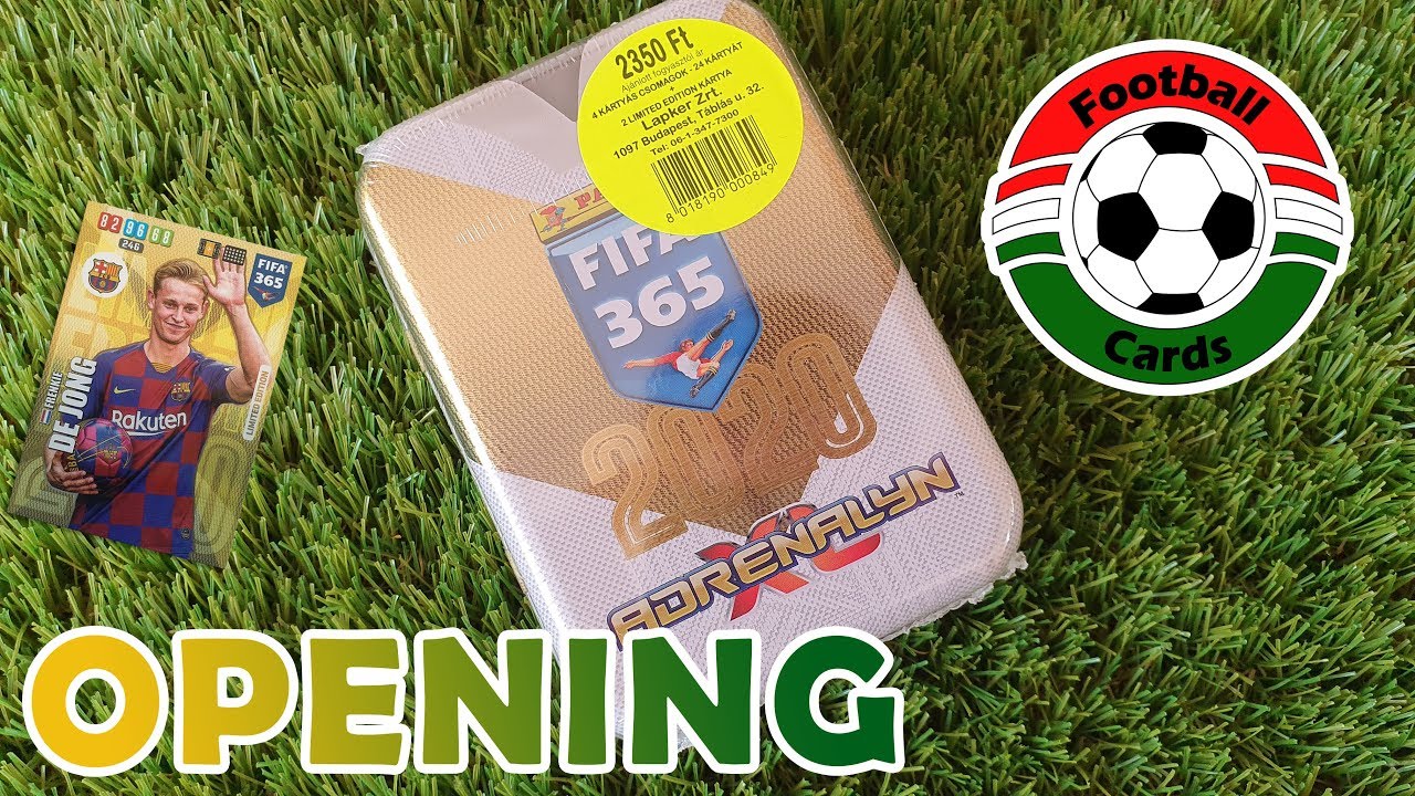 Panini Fifa 365 2020 Adrenalyn Xl Mini Femdoboz Opening Youtube