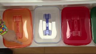 Lock & Lock 8-piece Nestable Set with 9x13 Container on QVC
