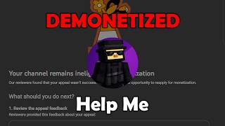 Youtube Demonetized My Channel I Need Your Help