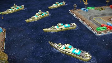 China Cripples US Fleet, Turning Its Base Into a Target | C&C Generals Project Raptor - Mission Map