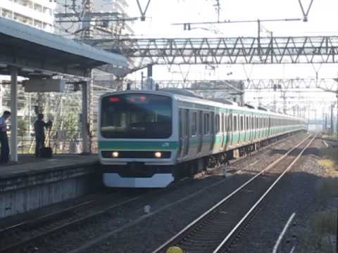 常磐快速線 E231系マト115+マト137編成 我孫子到着