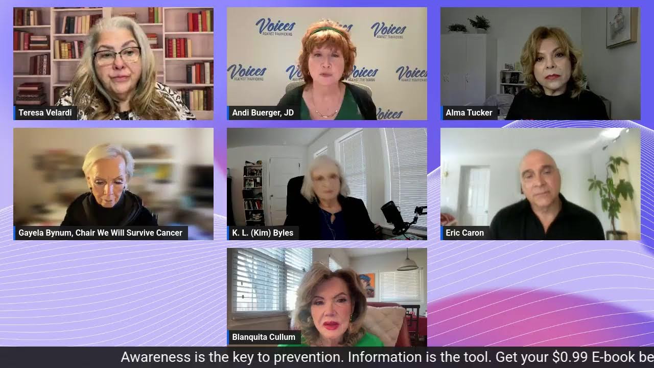 Voices Against Trafficking: Courage Is Contagious Book Release