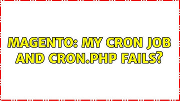 Magento: My cron job and cron.php fails?