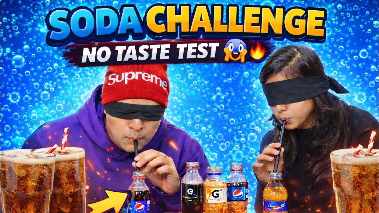 😎🥤Who Wins The Soda Challenge? 🏆|