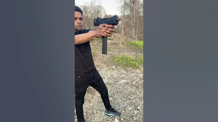 BUMP FIRING THE MPA DEFENDER 9MM #shorts #Share