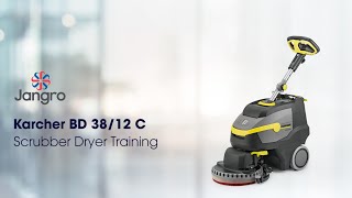 Jangro - Karcher Bd 3812 C Scrubber Dryer Training