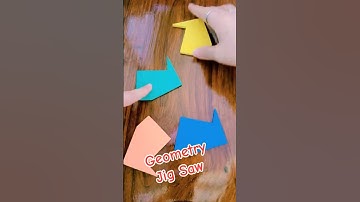 Geometry Jigsaw + #allofmath #math #mathematics #toys #jigsaw #puzzle # geometry #education