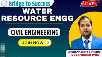 3rd & 5th Sem | WRE  Revision Session 01) |Secure Your Future | Bridge To Success For Civil