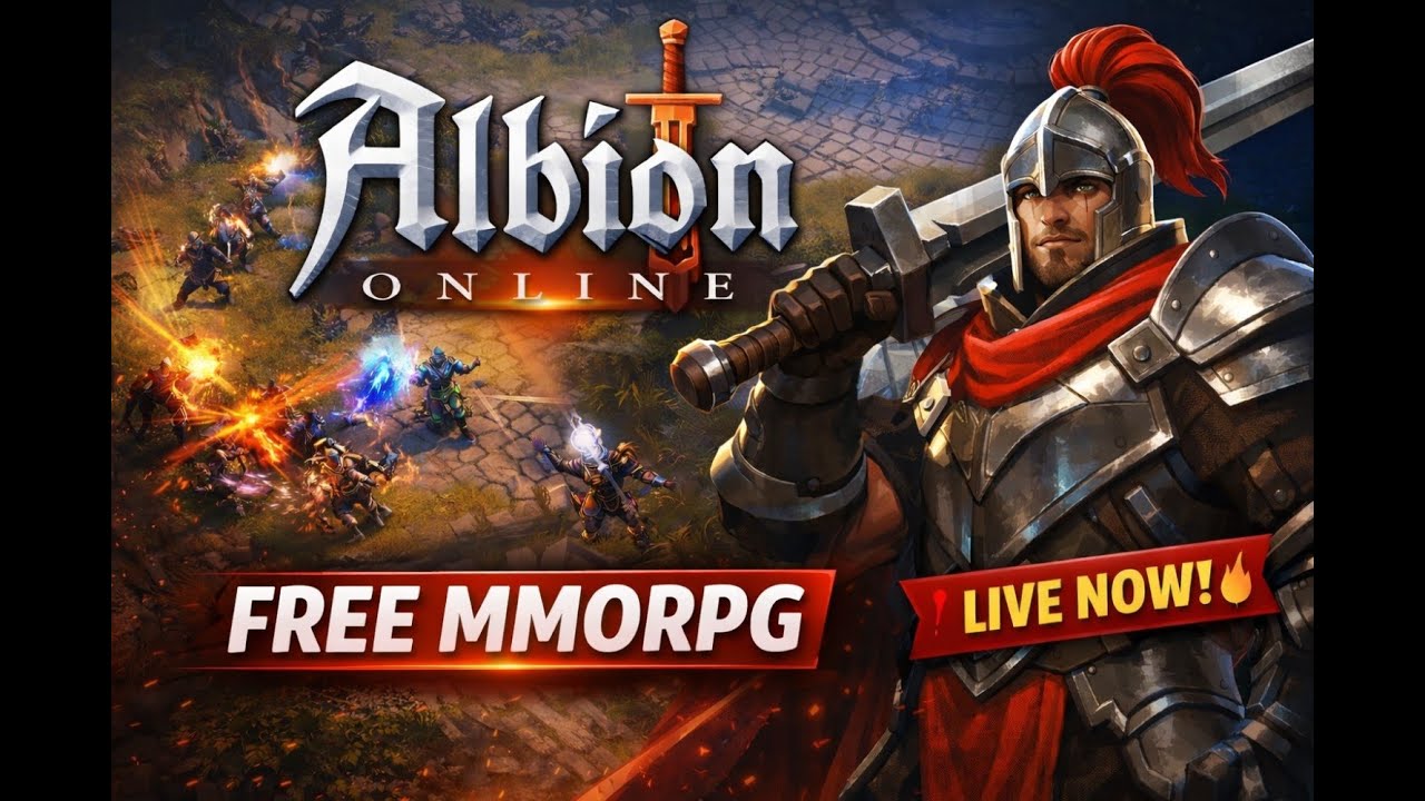 FREE MMORPG Live 🔴 Albion Online | Day 11 | Solo Farming & PvP